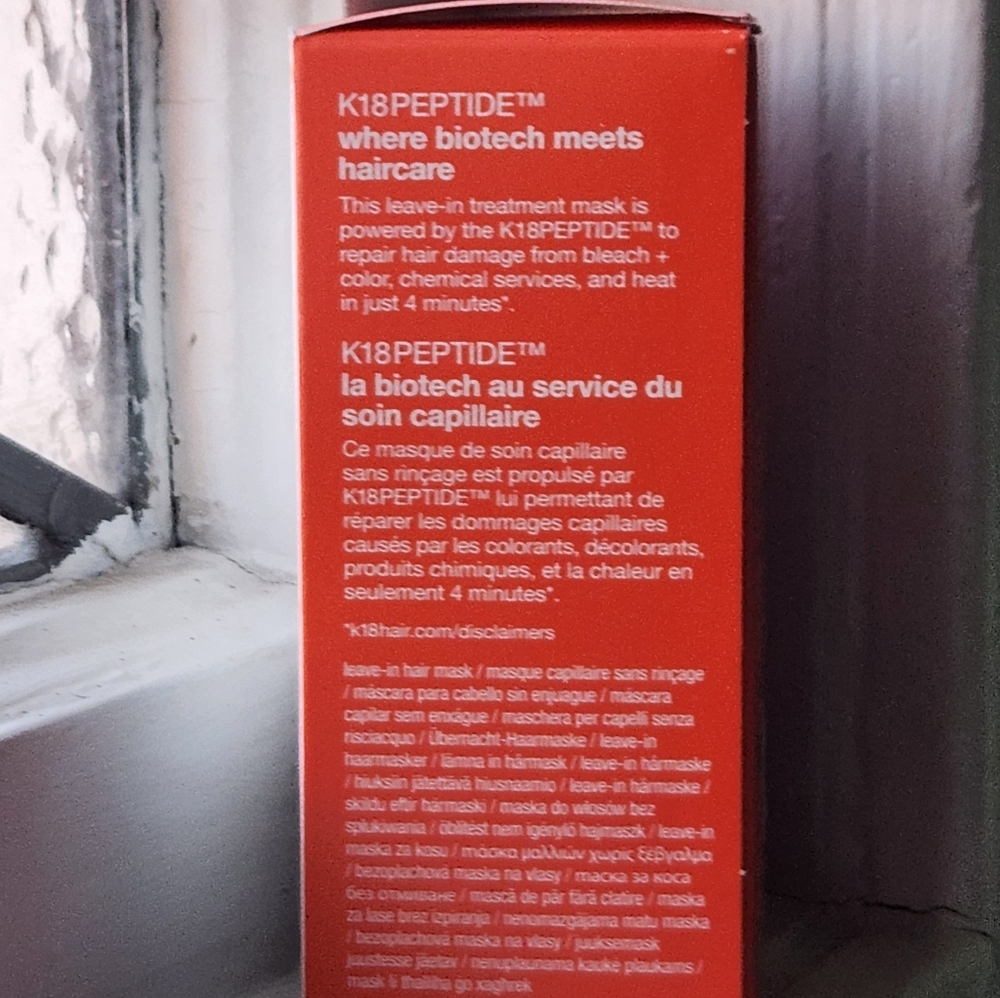 NIB K18 BIOMIMETIC HAIRSCIENCE HAIR REPAIR MASK - Picture 13 of 16